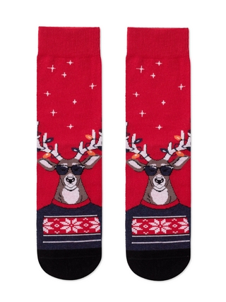 БРЕСТСКИЕ НОСКИ МУЖСКИЕ 2146 CLASSIC НОВОГОДНИЕ (средней длины) 