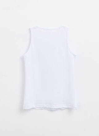 Dea Mia Майка женская 5702 SINGLET (100% Хлопок с аппликацией)