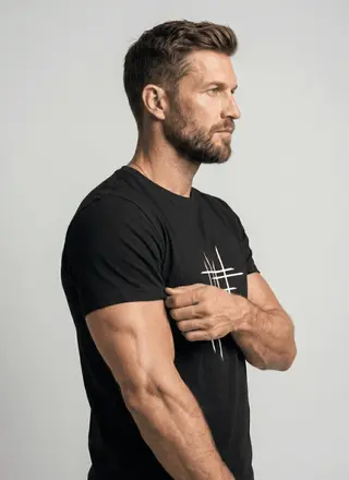 ALFA ФУТБОЛКА МУЖСКАЯ 6611 T-SHIRT (PRINT)