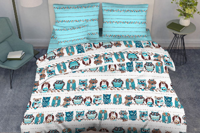 Комплект постельного белья, 1.5-спальное, бязь Комплект постельного белья, 1.5-спальное, бязь