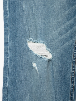 CONTE CON-145 Ультрамодные eco-friendly джинсы с эффектом потертости