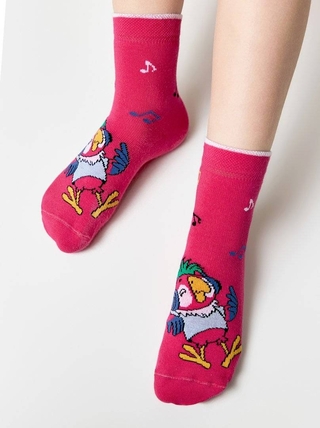 БРЕСТСКИЕ НОСКИ ДЕТСКИЕ 3053 СМФ "Попугай Кеша" (средней длины)