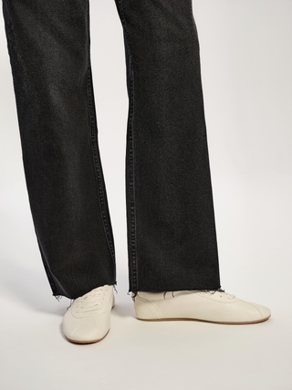 CONTE CON-745 Чёрные джинсы wide leg из eco-friendly денима средней посадки