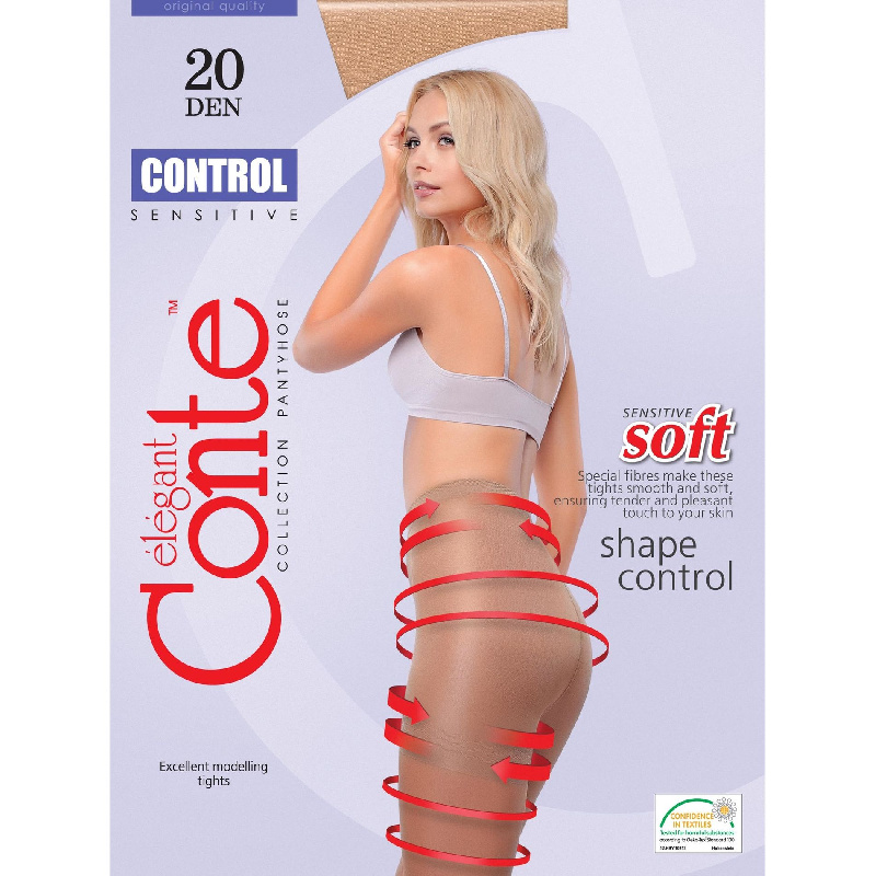 Колготки женские Control 20 bronze Колготки женские Control 20 bronze
