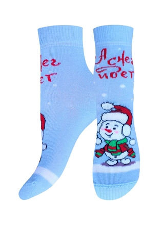 БРЕСТСКИЕ НОСКИ ДЕТСКИЕ 3079 NEW YEAR (рисунок, НГ)
