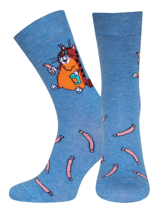 БРЕСТСКИЕ НОСКИ МУЖСКИЕ 2155 СМФ "Попугай Кеша" (средней длины)