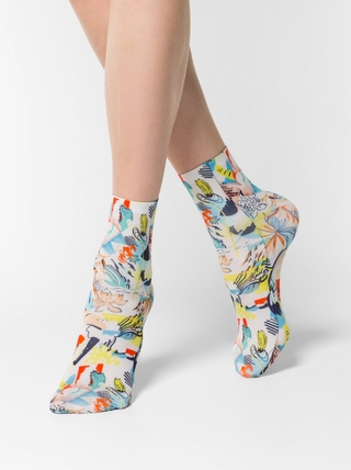 CONTE FANTASY 70 Носки с принтом