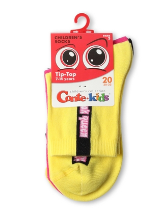 CONTE-KIDS TIP-TOP (3 пары) Хлопковые носки 