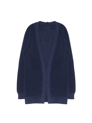 CONTE LDK076 Удлиненный кардиган из итальянской пряжи с вискозой и хлопком