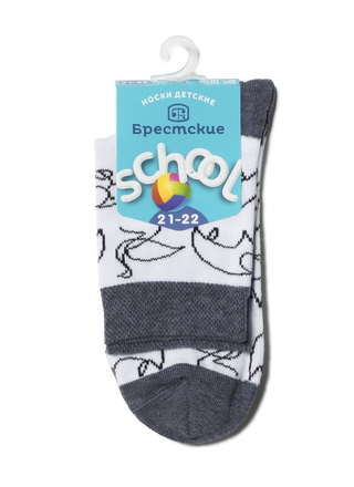 БРЕСТСКИЕ НОСКИ ДЕТСКИЕ 3081 SCHOOL (с рисунком)