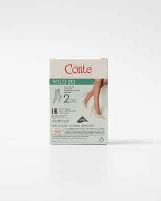 CONTE SOLO 20 (2 пары) Гольфы женские