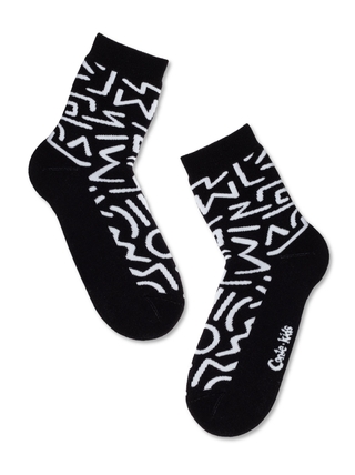 CONTE-KIDS SOF-TIKI Носки детские махровые "Hieroglyphs"
