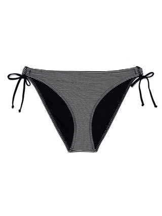 CONTE Сияющие трусы «бикини» со средней посадкой COLOR WAVE BLACK LUREX