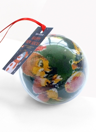 БРЕСТСКИЕ НОСКИ 4200К NEW YEAR (носки в шаре)