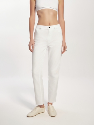 CONTE CON-723 Белые джинсы slim из eco-friendly денима
