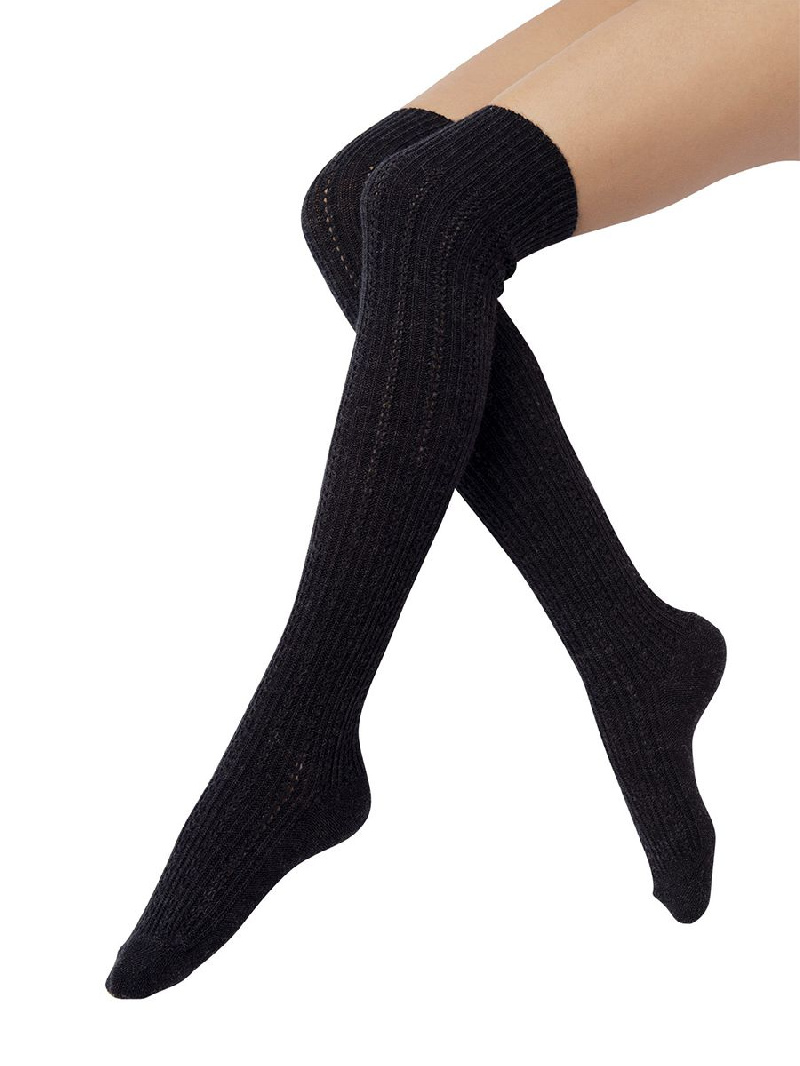 Гольфины женские Parigina Jacquard VAR.2 480 nero melange Гольфины женские Parigina Jacquard VAR.2 480 nero melange