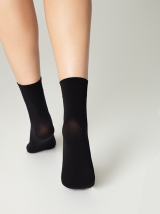 CONTE FANTASY Матовые носки с сияющей термоаппликацией Moment