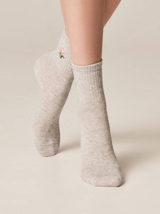 Брестские Носки женские 1155 CLASSIC (средней длины с люрексом)