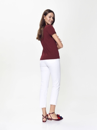 CONTE LD 926 Хлопковая футболка с отложными манжетами