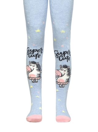 Conte-kids SOF-TIKI (махровые внутри) Колготки с рисунками