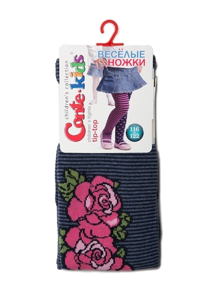Conte-kids TIP-TOP Колготки c яркими рисунками "Веселые ножки"