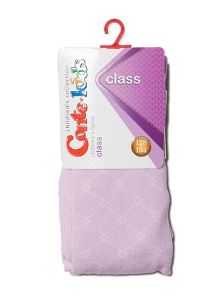 Conte-kids CLASS Lycra® Тонкие хлопковые колготки