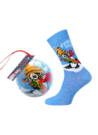 БРЕСТСКИЕ НОСКИ 4200К NEW YEAR (носки в шаре)