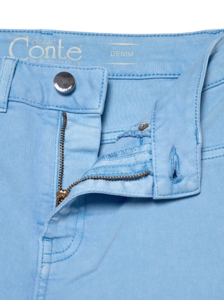CONTE CON-237 Lycra® Цветные джинсы skinny с высокой посадкой и эффектом варки