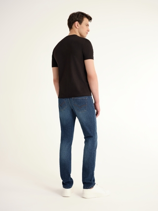 CONTE CNM-04 Джинсы slim из eco-friendly денима с эффектом потёртостей
