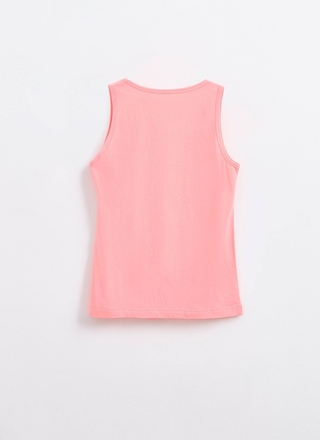 Dea Mia Майка женская 5702 SINGLET (100% Хлопок с аппликацией)