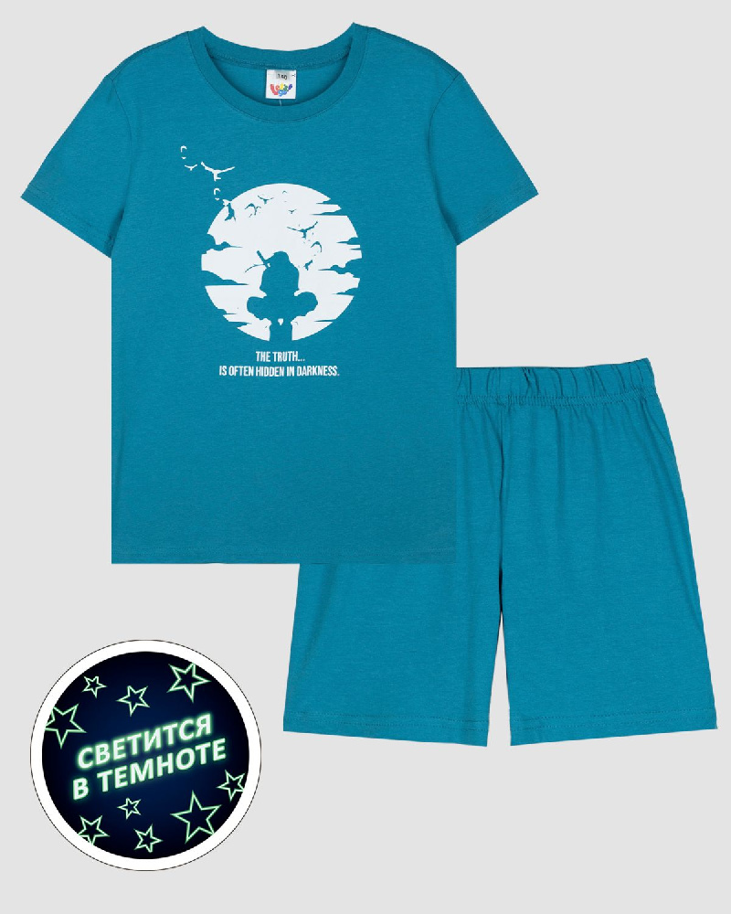 Пижама для мальчика (футболка+шорты) Пижама для мальчика (футболка+шорты)