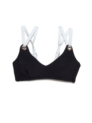 ESLI Купальный бюстгальтер с люверсами и широкими тесьмами LATINA