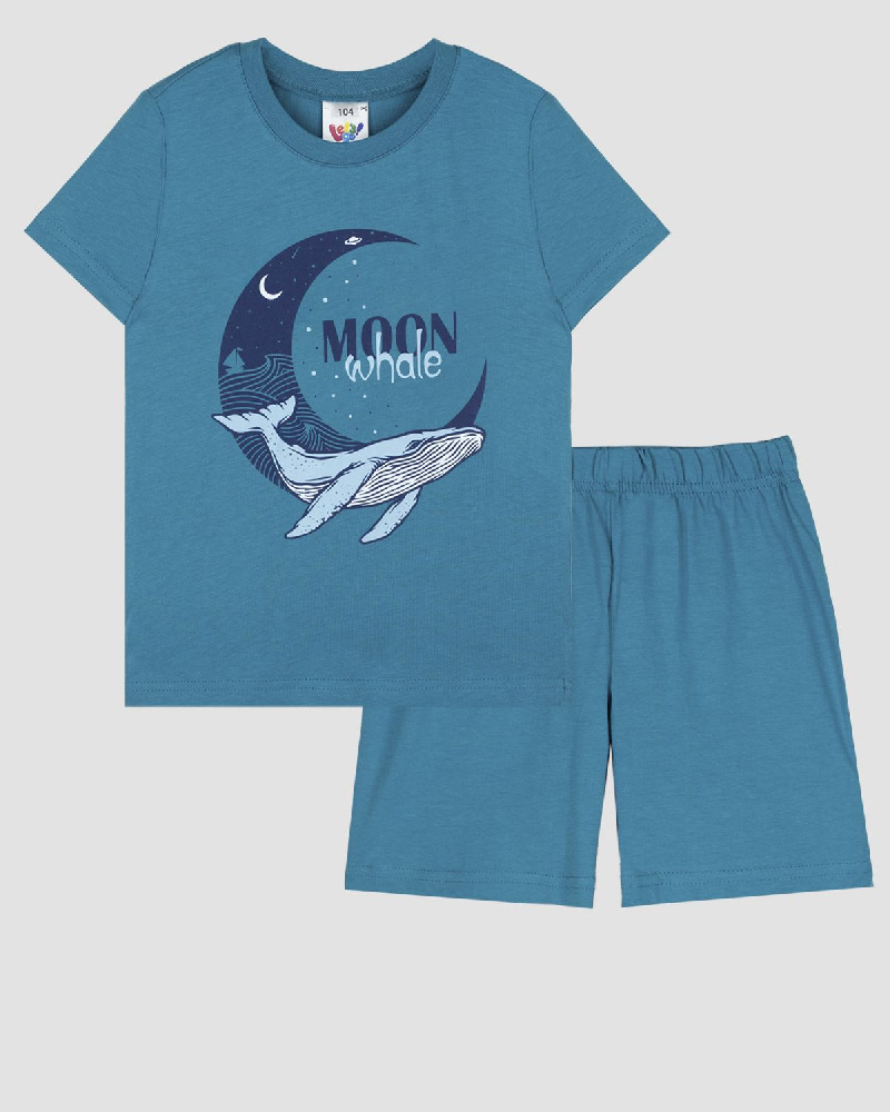 Пижама для мальчика (футболка+шорты)