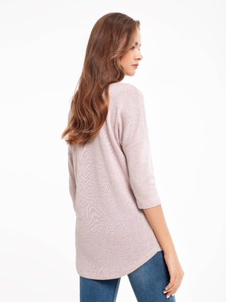 CONTE LD 833-1 Удлиненный джемпер с мерцающим блеском