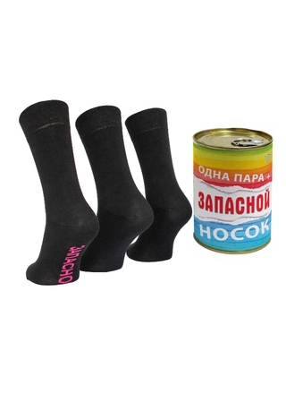 Брестские Носки мужские В БАНКЕ 2122С CLASSIC (запасной)
