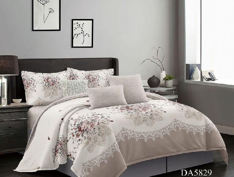 Комплект постельного белья, 1.5-спальное, поплин