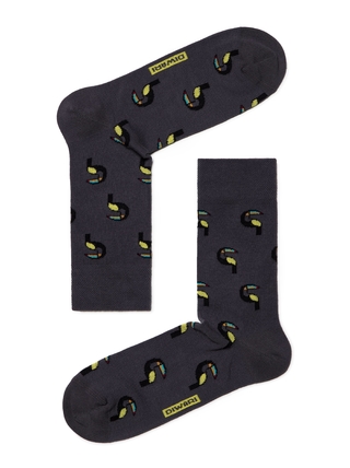 DIWARI HAPPY Хлопковые носки с рисунками "Туканы" DIWARI HAPPY Хлопковые носки с рисунками "Туканы"