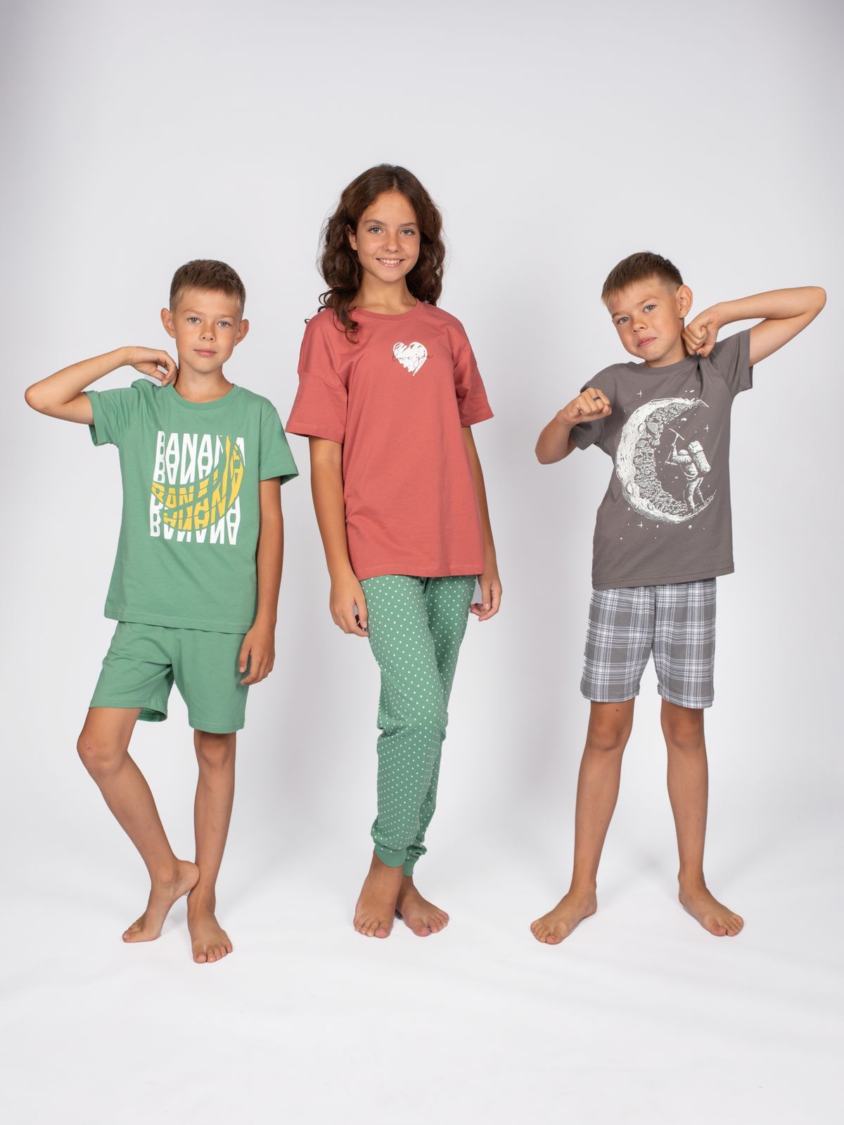 Пижама для мальчика (футболка+шорты)