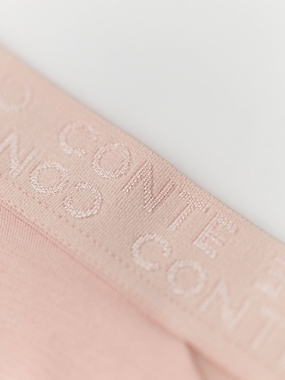 CONTE DOUBLE CONTE LBR 2261 Трусы «бразилиана» из бамбука и эластичной сеточки