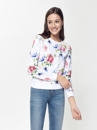 CONTE LD 894 Ультракомфортный хлопковый свитшот