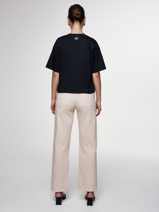 CONTE CON-640 Джинсы прямого кроя высокой посадкой