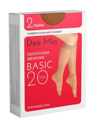 Dea Mia Получулки женские BASIC 20
