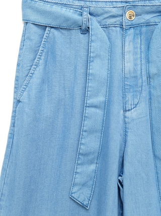 CONTE AK003 Джинсовые кюлоты из премиального тенсела