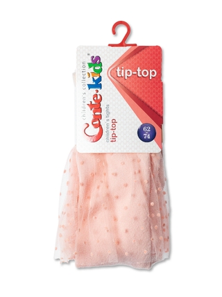 CONTE TIP-TOP Хлопковые колготки с декоративной юбочкой из фатина