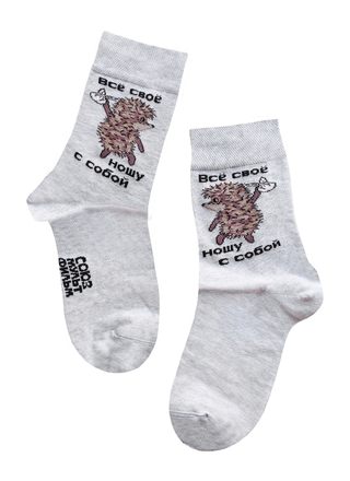 БРЕСТСКИЕ НОСКИ МУЖСКИЕ 2155 СМФ "Ежик в тумане" (средней длины)