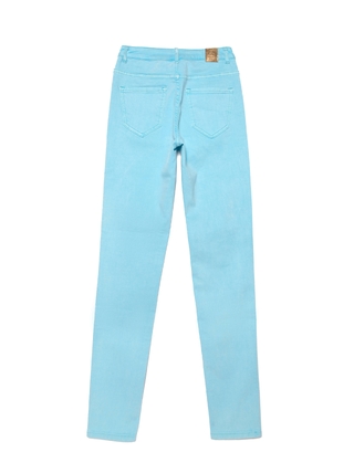 CONTE CON-219 Lycra® Цветные джинсы skinny с высокой посадкой и эффектом варки