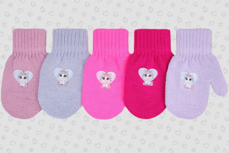 Варежки для девочки