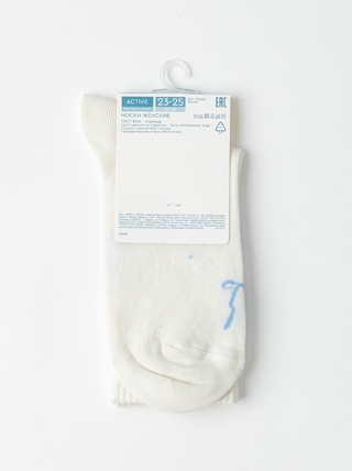 CONTE ACTIVE Удлиненные женские хлопковые носки