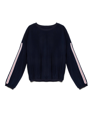 CONTE LBL 931 Блузка с трендовыми лампасами