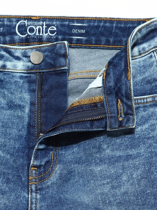 CONTE CON-176 Моделирующие eco-friendly Джинсы skinny c супервысокой посадкой